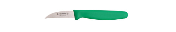 Coltello per laccio emostatico Schneider, manico verde da 6 cm, 260878