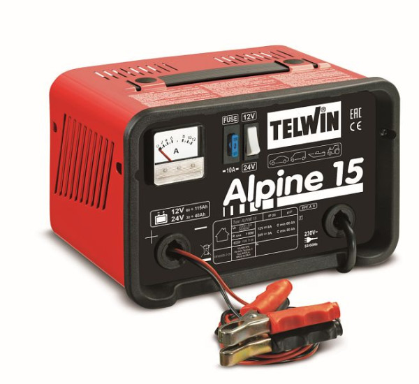 Caricabatterie Telwin ALPINE 50 BOOST, 230V 12-24V, 807548