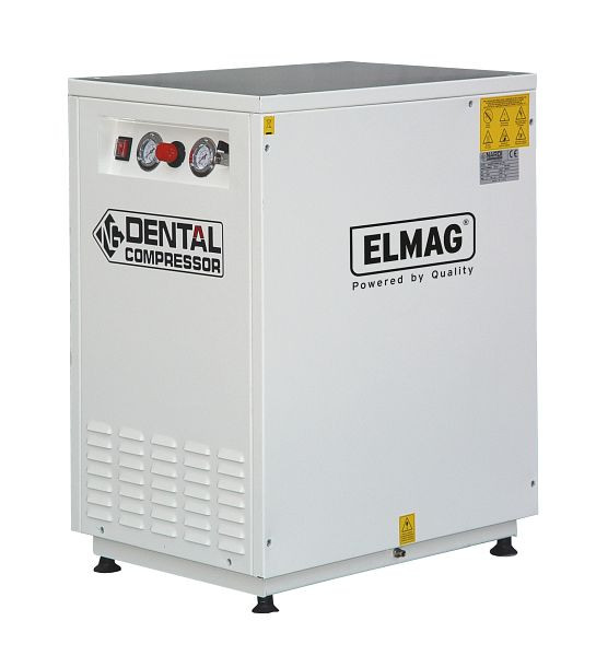 Compressore dentale ELMAG 350/8/30W-SILENT, EXTREME SD 30L 2, 00CV, incluso essiccatore ad adsorbimento, 21115