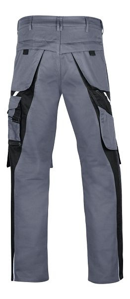 PKA Bestwork New / Lady pantaloni da donna, 250 g/m², grigio/nero, taglia: 34, PU: 5 pezzi, DA-BWBH-GRS-034