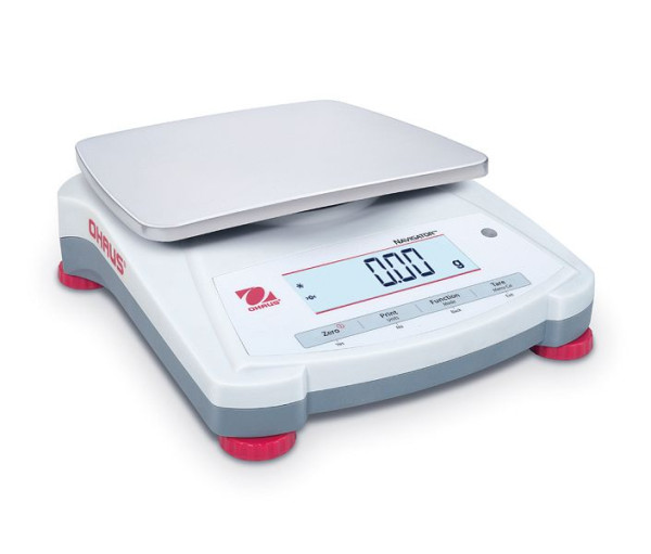 Bilancia di precisione portatile OHAUS NV1202 EU, portata 1200 g, leggibilità durante la pesata 0,01 g, 30615584