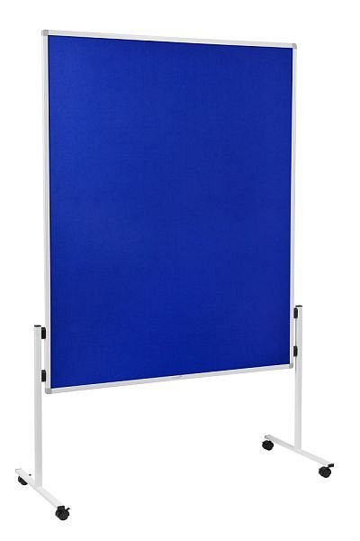Tavola per moderazione Legamaster ECONOMY rigida, ricoperta di feltro, blu 150x120 cm, 7-209100