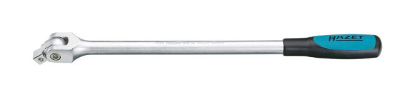 Impugnatura snodata Hazet, quadrata solida 12,5 mm (1/2 pollice), standard: DIN 3122, ISO 3315, superficie: cromata, 914-15