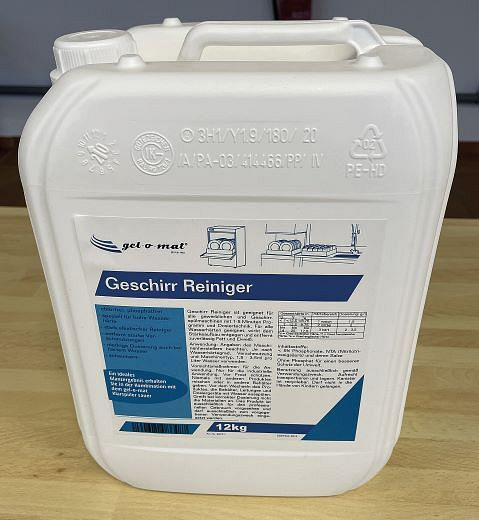gel-o-mat detergente universale/lavastoviglie tanica da 12 kg, 3073