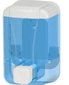 Distributore di sapone liquido RMV 500 ml plastica montaggio a parete blu, RMV20.006