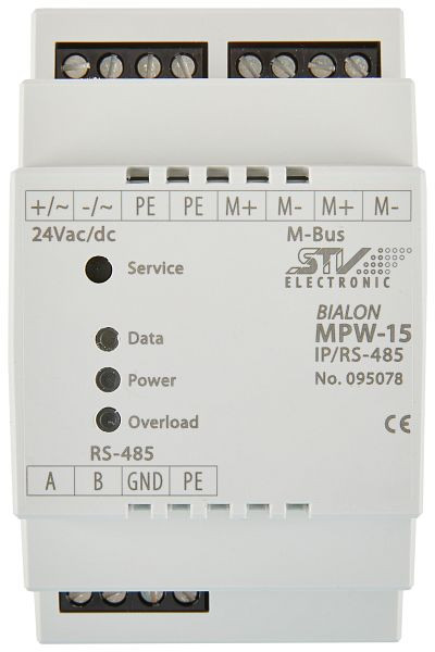 Convertitore di livello USB M-Bus elettronico STV MPW32-USB, 095563