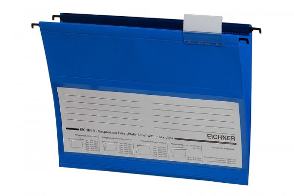 Lima per sospensione Eichner Platin Line in PVC, blu, PU: 10 pezzi, 9039-10012