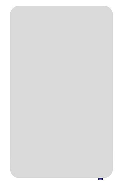 Lavagna bianca Legamaster ESSENCE, design moderno con angoli arrotondati, smaltata, 119,5 x 200 cm, 7-107094