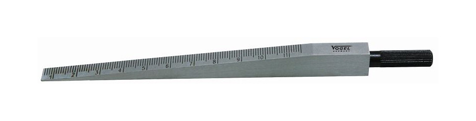 Cuneo di misurazione Vogel Germany, acciaio, 0,5 - 11,0 mm, 472372