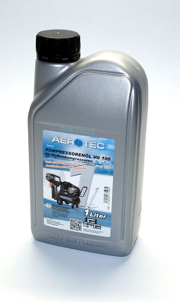 Olio per compressori AEROTEC, olio per compressori, VE: 1 L, 200633