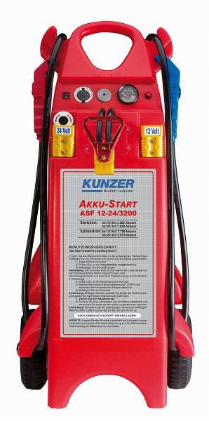 Batteria Kunzer avviamento mobile 12V 3200A, 24V 1600A, ASF 12-24/3200
