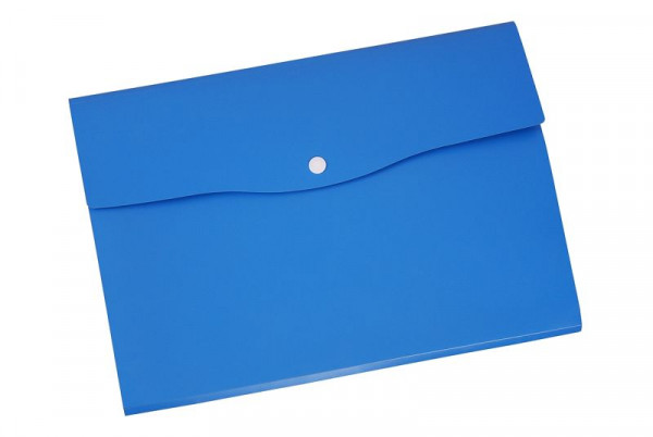 Cartella di file Eichner PP DIN A 4, blu, 9330-01010