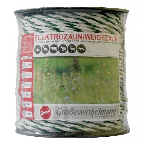 Growi CraftLine corda Rotolo da 200 m, 6 mm, 6 conduttori in acciaio inossidabile, 10022210