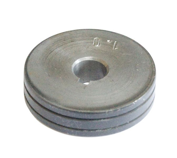 Rullo di alimentazione ELMAG 0,6/0,8 mm, EM162/161 (Ø esterno 30 mm/Ø interno 10 mm, larghezza 18 mm) per Fe/CrNi/Al, TS, 54700