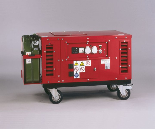 ELMAG Set 4 ruote per generatori di corrente (insonorizzati) fino a 11 kVA, 53360