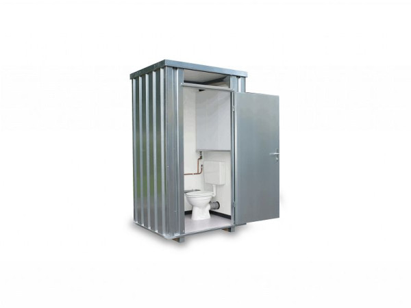 FLADAFI cassetta WC TB 2704, zincata, assemblata, con serbatoio acqua pulita 160 L, 1.400 x 1.250 x 2.425 mm, F2704-911-2610