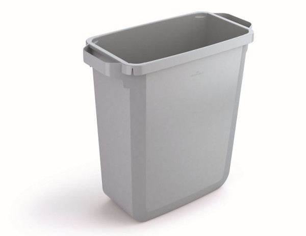 DURABLE DURABIN 60, grigio, contenitore per rifiuti e riciclaggio, conf. da 6, 1800496050
