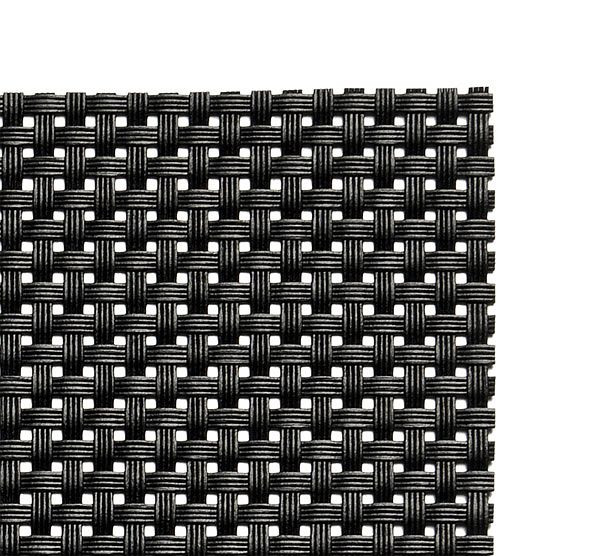 Tovaglietta APS - nera, 45 x 33 cm, PVC, banda stretta, confezione da 6, 60012