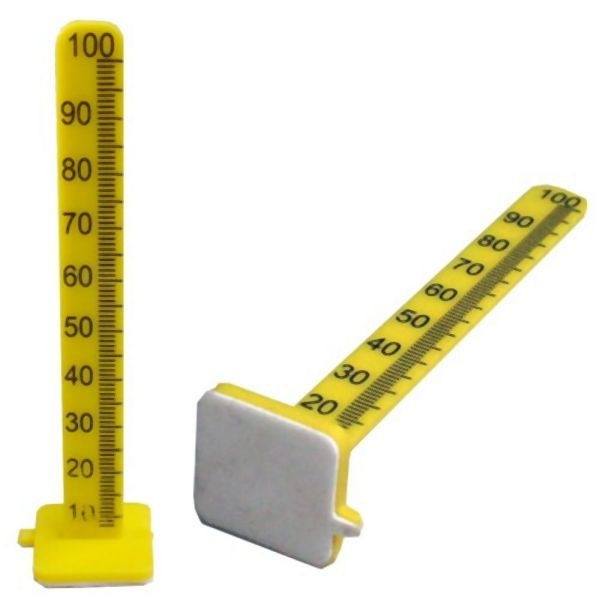 Punti di misurazione dell'altezza Karl Dahm gialli, 100 mm, 99 pezzi, 12038