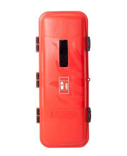Armadio per estintori DENIOS BigBox XL in plastica, per estintori da 9 a 12 kg, 257-075