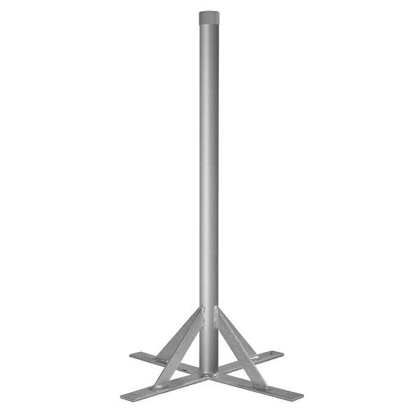 Supporto per tubo TechniSat alto 80 cm, diametro palo 42,4 mm, 4,12 kg, 0001/1730