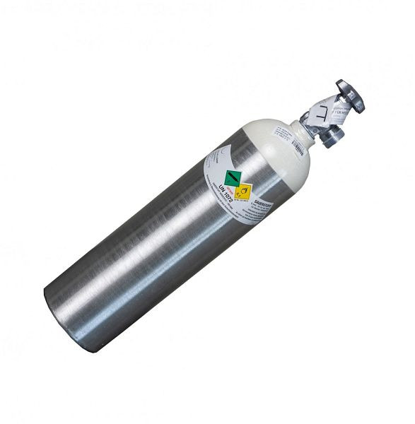 Bombola di ossigeno MBS Medizintechnik 2 litri riempita in alluminio med O2, 533027