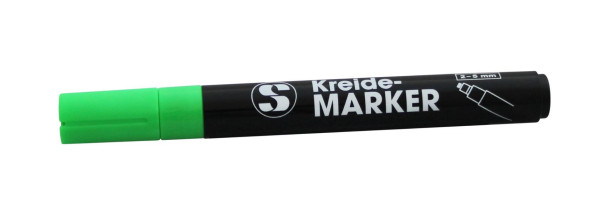 Penna a gesso Schneider 5 mm, colore verde - spessore scrittura: 2-5 mm, 198903
