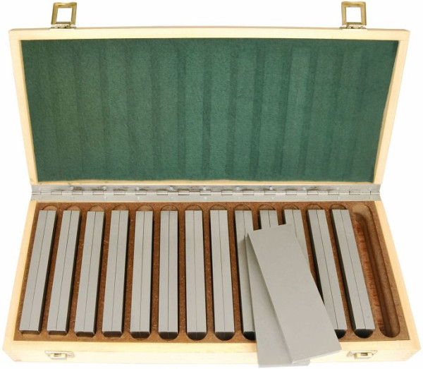 ELMAG set di spessori paralleli, 28 pezzi, 150x10 mm, 82791
