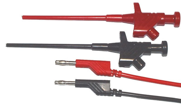 Set sonde per test con pinza passacavi, con pinza flessibile, cavo di test da 1 m, AK-789024