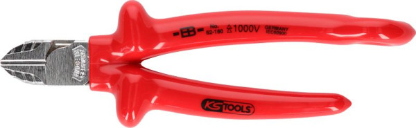 Taglierina laterale KS Tools 1000V con occhiello di sicurezza per cavo di sicurezza, 117.2204