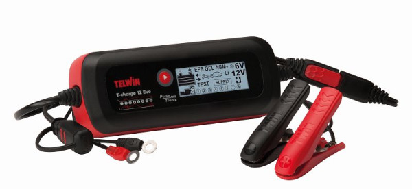 Caricabatterie Telwin T-CHARGE 12, 6V/12V, 807567