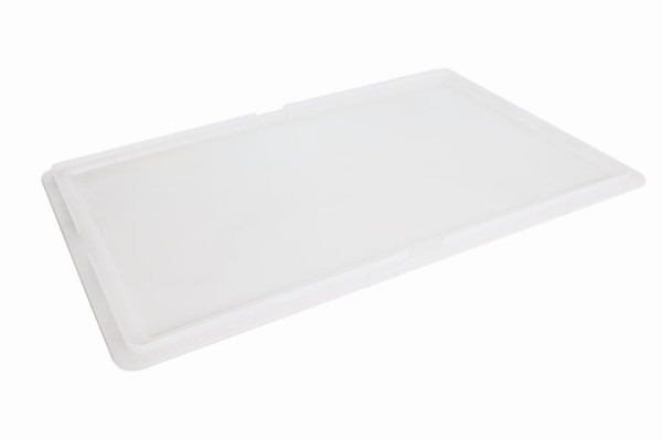 Coperchio Schneider per vasca impasto 60x40 cm, materiale: polietilene, bianco, 202171