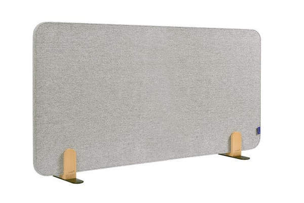 Legamaster ELEMENTS parete divisoria acustica per tavolo 60x120 cm grigio calmo con 2 staffe, 7-209831