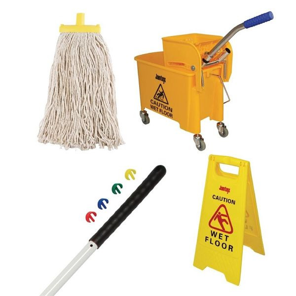 Set per la pulizia dei pavimenti Jantex speciale all-in-one, S706