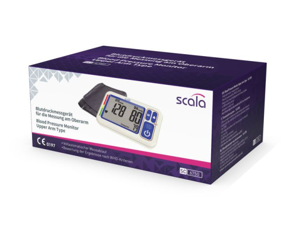 Misuratore di pressione sanguigna da braccio Scala SC 6750 NFC, 06750