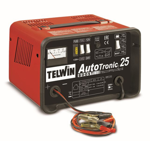 Caricabatterie Telwin AUTOTRONIC 25, 230V 12V/24V, 807540