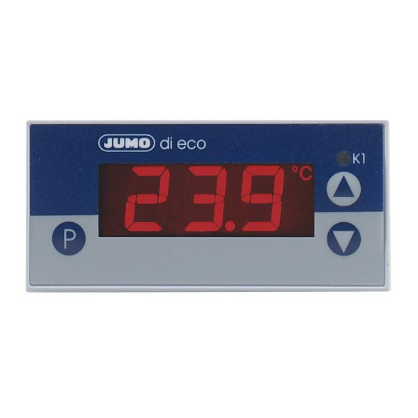 JUMO strumento display digitale per termoresistenza, 1 relè, AC 230V, per Pt100zl, Pt1000zl, KTY2X-6, 00411579