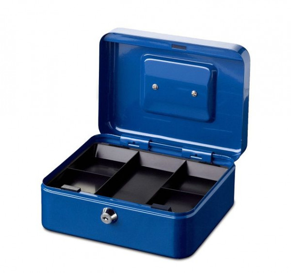 BURG-WÄCHTER Cassa Money 5020 blu, 2 x chiavi, AxLxP (esterno): 90 x 200 x 160 mm, blu, 10690