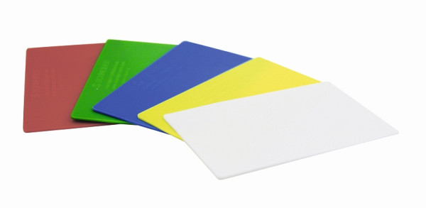 Set di cartoncini Schneider, 5 colori / 85 x 49 x 1 mm, 690000