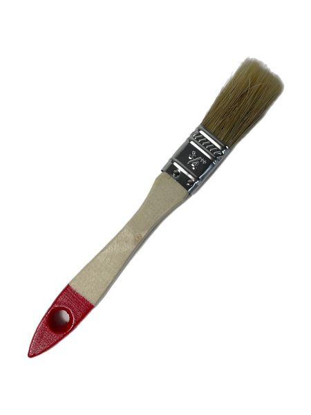 VaGo-Tools Pennello per vernice, smalto, pennello da pittore, pennello piatto, setola cinese, 20 mm, UI: 6 pezzi, 190-000-6_vx