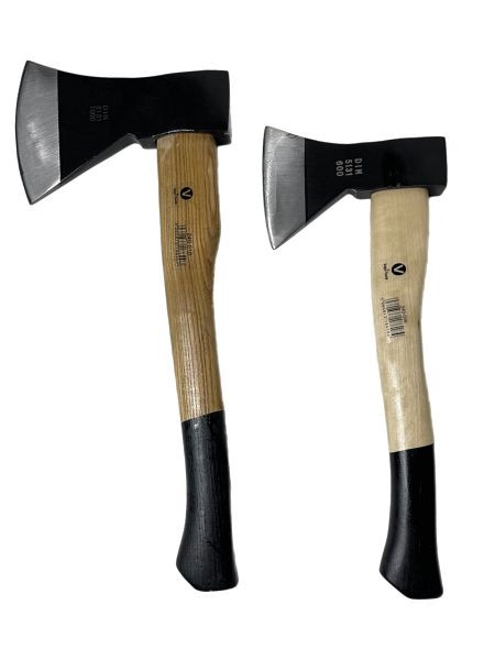 VaGo-Tools ascia da giardino ascia da spacco ascia da spacco manico in legno set da 2 ascia 600 1000 g, 240-006/010_fv