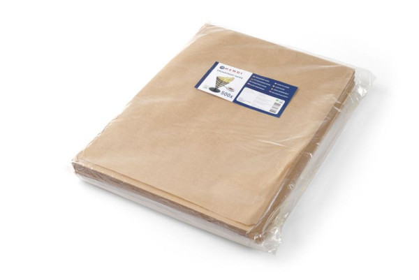 Carta da regalo Hendi, resistente ai grassi - confezione da 500, 350 x 250 mm, beige, 678114