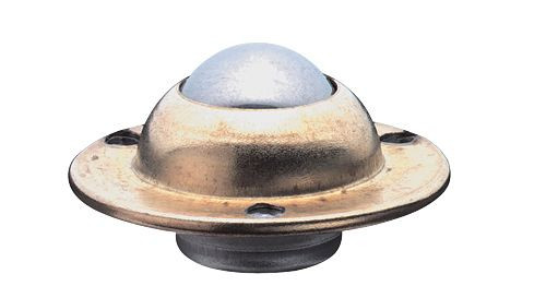 Rulli BS rullo a sfere, portata 15 kg, dw 13 mm, alloggiamento in acciaio zincato, sfere in acciaio zincato, E31.013