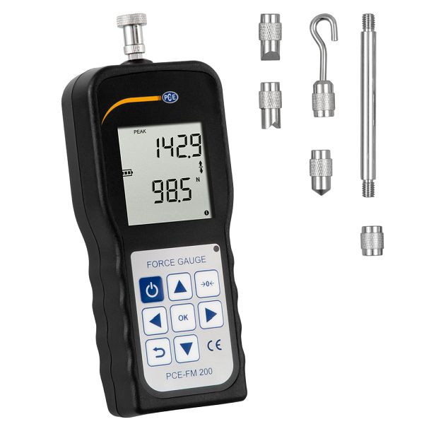 Dinamometro PCE Instruments, campo di misura: 0 - 200 N, PCE-FM 200