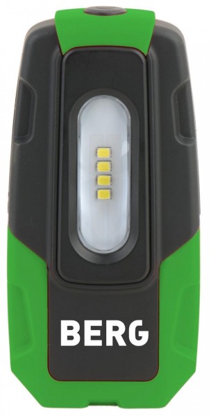 BERG BCL POCKET LED 4 + Lampada manuale a batteria USB 2W, 87221
