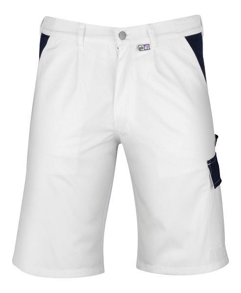 Pantaloncini da lavoro PKA stage, 260 g/m², bianco/blu hydron, taglia: 52, confezione: 5 pezzi, SHBH26W-052
