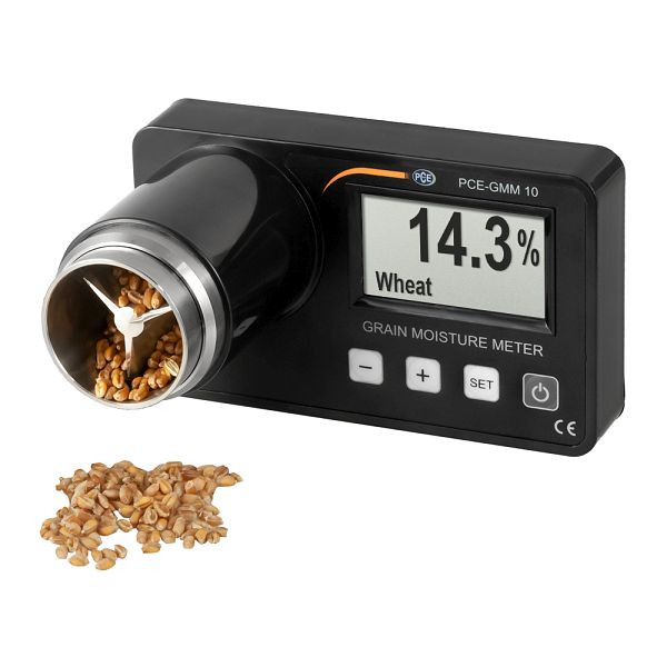 Misuratore di umidità per cereali PCE Instruments per 15 tipi di cereali, PCE-GMM 10