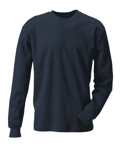 T-shirt ROFA 133 (manica lunga), taglia XXL, colore 154-blu scuro, 603133-154-2XL
