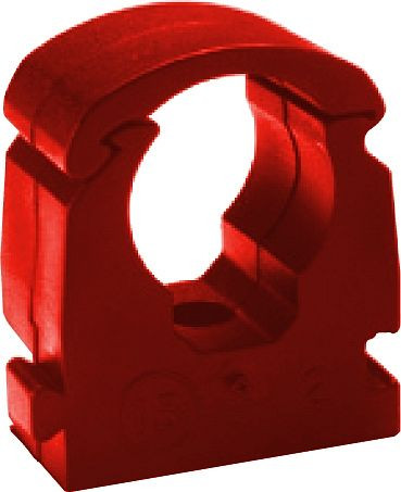 Fascetta stringitubo AEROTEC diametro esterno 28 mm rosso, 2012057JG