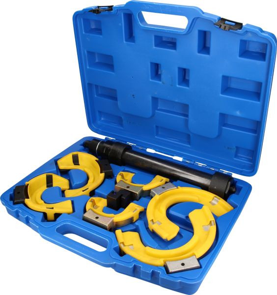 Brilliant Tools Set compressore molla, 15 pezzi, con inserti protettivi in plastica, BT651200